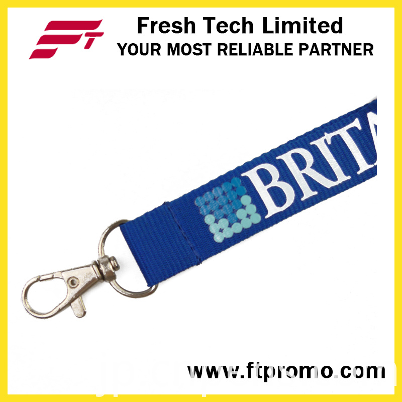High Quality Cheap Polyester Lanyard with Logo Design